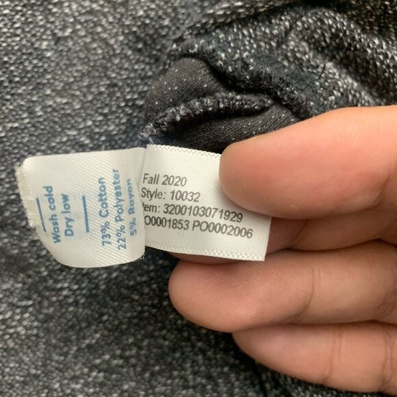 Marine Layer Sweater Men's Size Large Gray Clayton Textured Pullover Long Sleeve - Picture 9 of 11